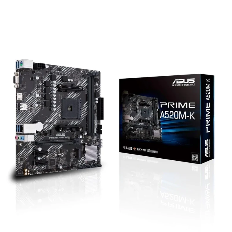 ASUS Prime A520M-K AMD A520 Micro ATX