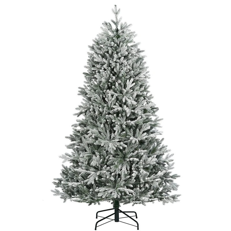 WeRChristmas Luxury Snow Flocked Christmas Tree, White, 6 ft / 1.8 m