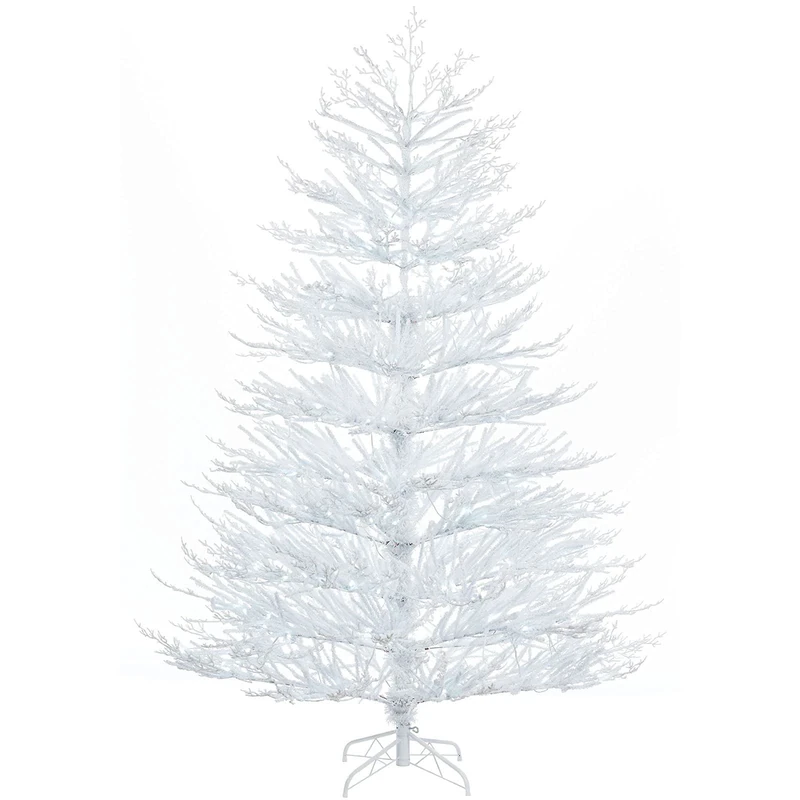 Pre-Lit Arctic Ice Twig Christmas Tree, 240 White LED Lights