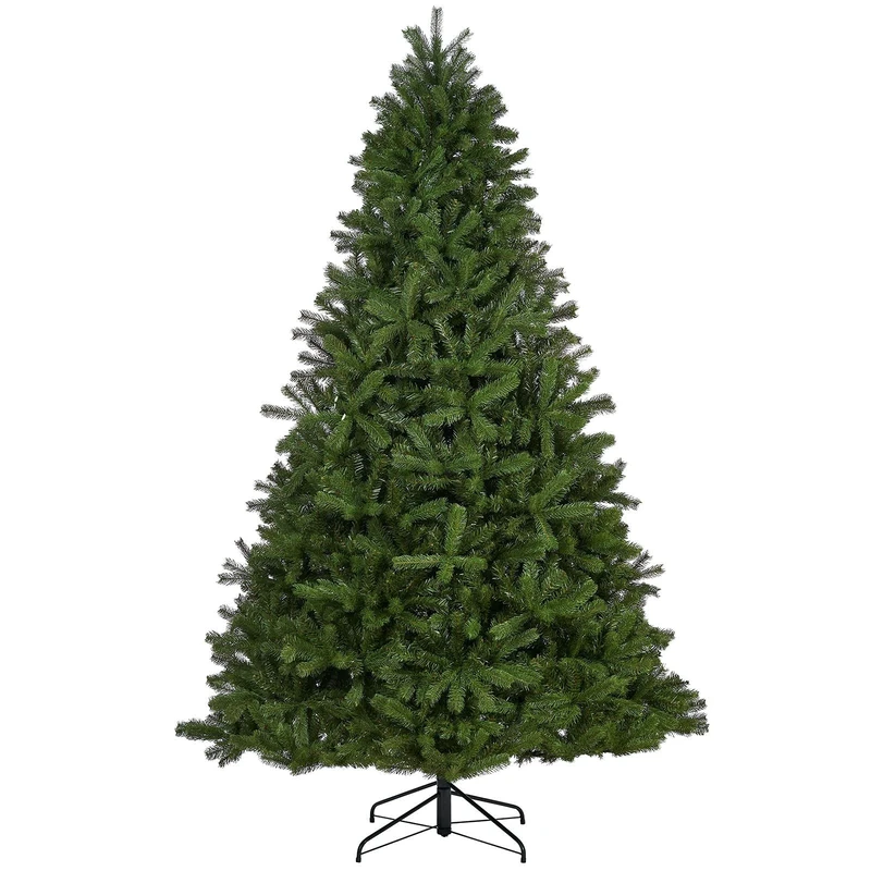 WeRChristmas Large Mixed Pine Christmas Tree, 8 ft / 2.4 m, Green