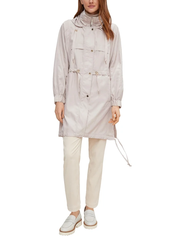 Comma Women's Mantel Jacket, 8031 helles_Beige, 34