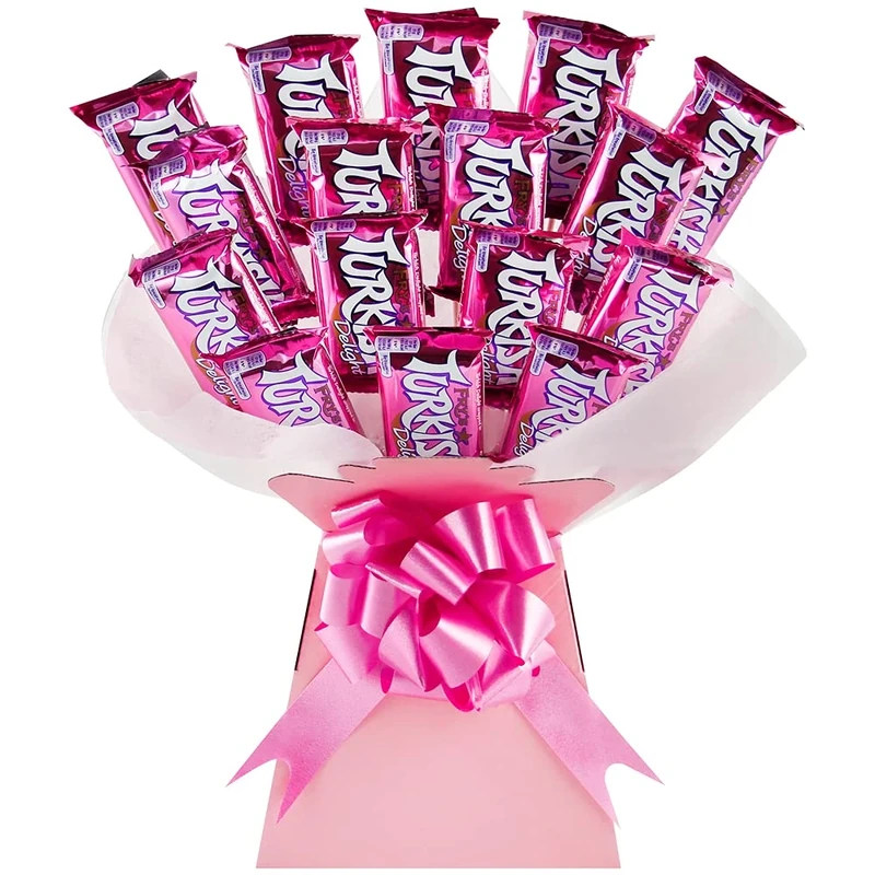 Turkish Delight Chocolate Bouquet Hamper - The Perfect Chocolate Gift
