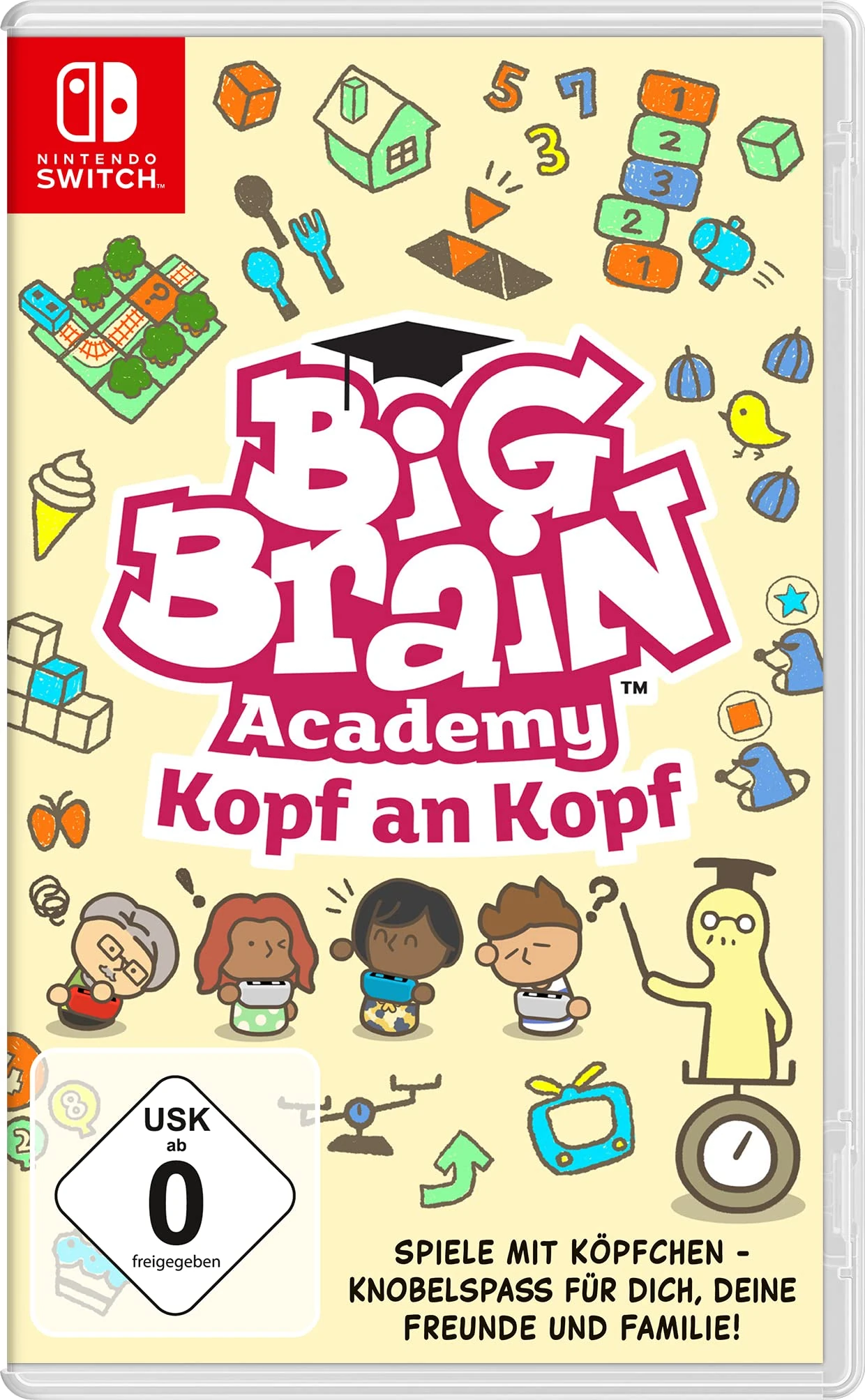 Nintendo Big Brain Academy: Brain vs. Brain Standard Allemand, Anglais Nintendo Switch