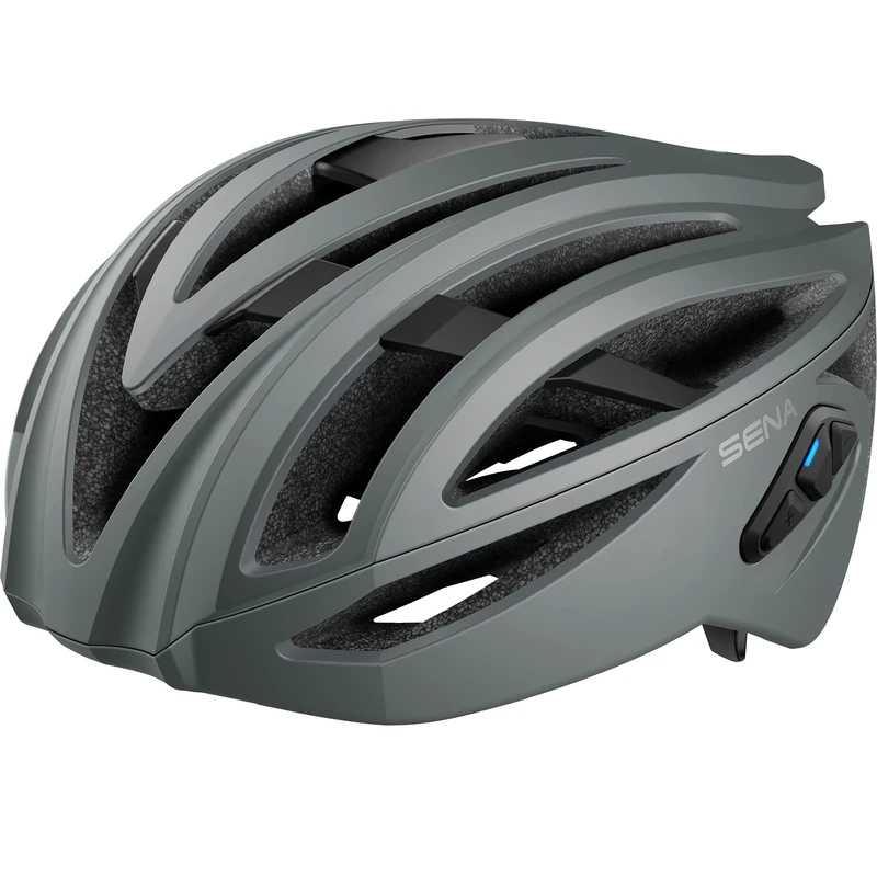 Sena Adult R2 Smart Road Cycling Helmet, Matte Gray, L