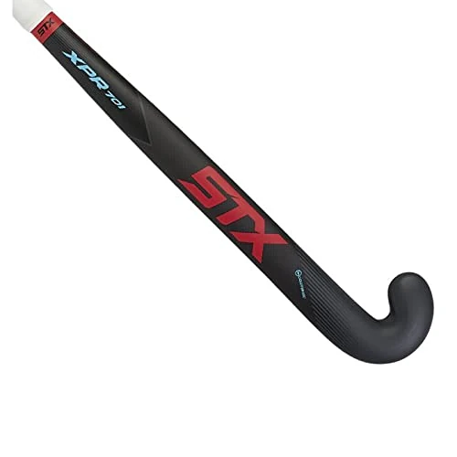 STX Adult XPR 701 Field Hockey Stick, Black/Red/Sky, 37.5 inches