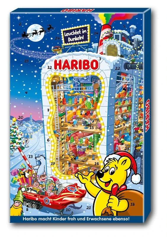 Haribo Advent Calendar Christmas Sweets Gift 2021