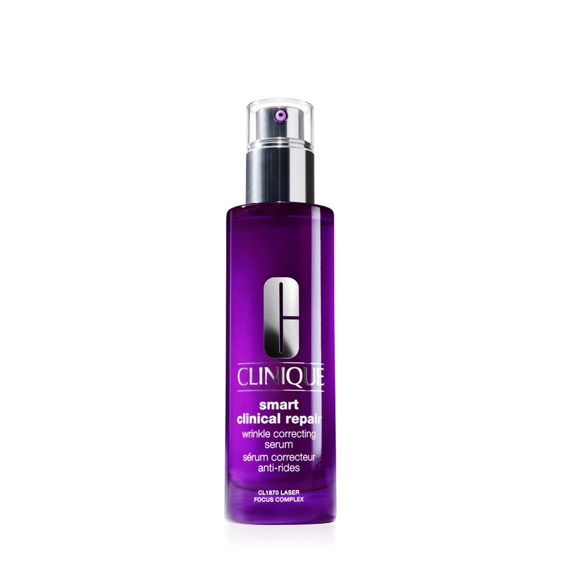 Clinique Smart Clinical Repair Wrinkle Correcting Face Serum With Hyaluronic Acid, 9.5% Peptides + 1% Advanced Retinoid Serum | Anti-Ageing + Hydrating