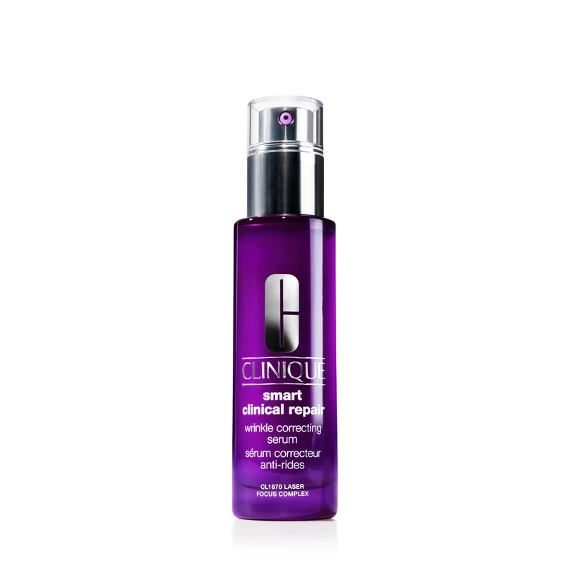 Clinique Smart Clinical Repair Wrinkle Correcting Face Serum With Hyaluronic Acid, 9.5% Peptides + 1% Advanced Retinoid Serum | Anti-Ageing + Hydrating
