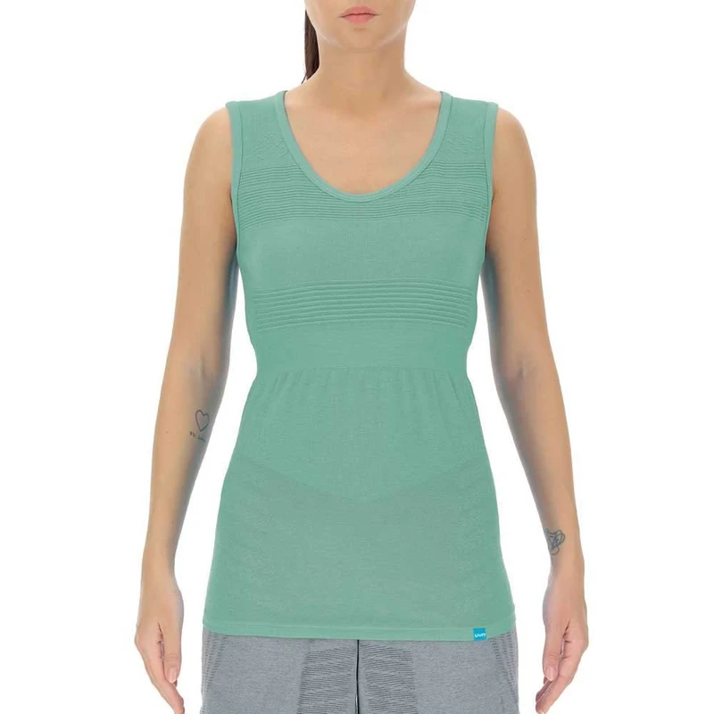 UYN O101988 Natural Training OW Singlet Sports Vest Women's Green Bay S