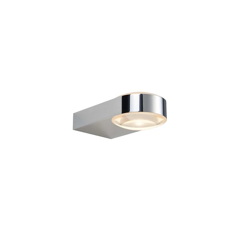 Tobias Grau Globe Wall 12 FC20-0 Wall Light Polished Aluminium Energy Efficiency: A - A++, Dimensions: W: 12 cm x H: 5 cm x D: 21 cm