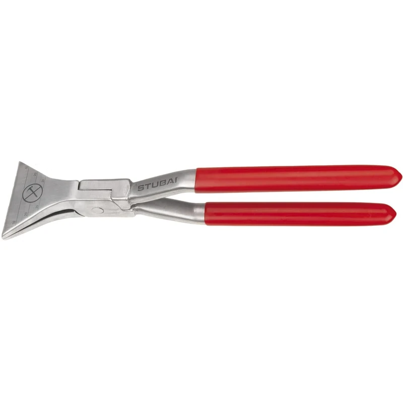 STUBAI Spengler Folding Pliers Lightweight Aluminium Straight Jaw Width 60 mm Length 270 mm - Image 1