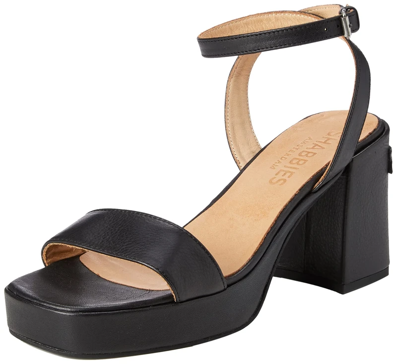 Shabbies Amsterdam SHS1092, Sandal, Black, - Image 1