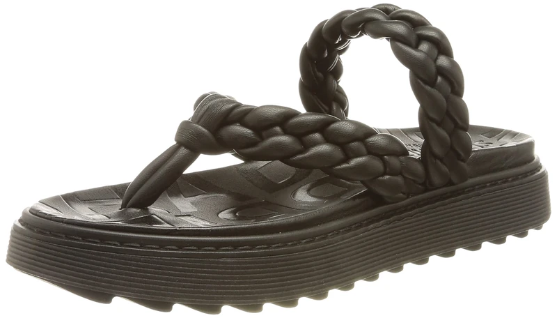 Shabbies Amsterdam Women's SHS1186 Loafer, Black, 2 UK