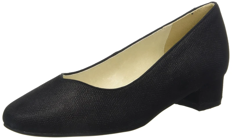 Andrea Conti Women's 1003463 Closed-Toe Pumps, Schwarz, 4 UK