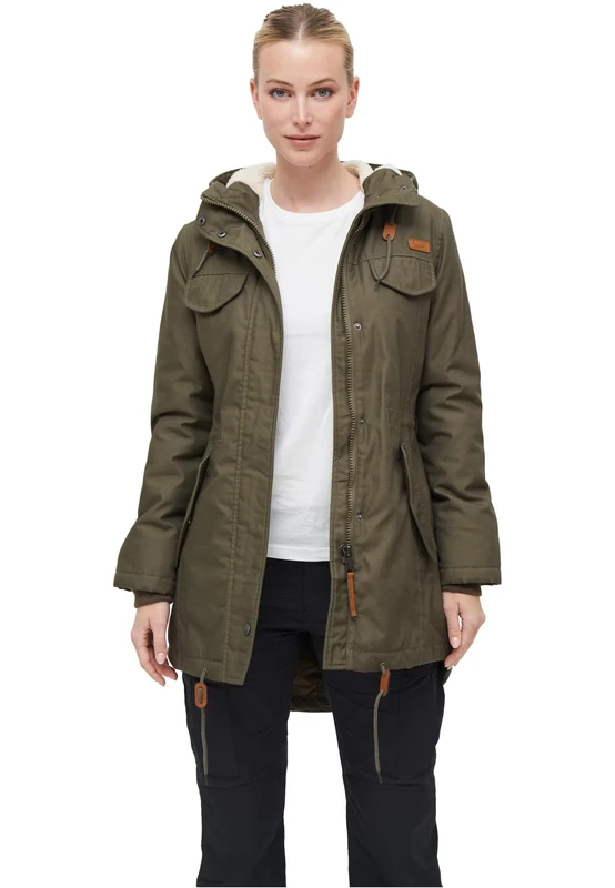 Brandit Women Marsh Lake Parka, color: olive, size: 3XL