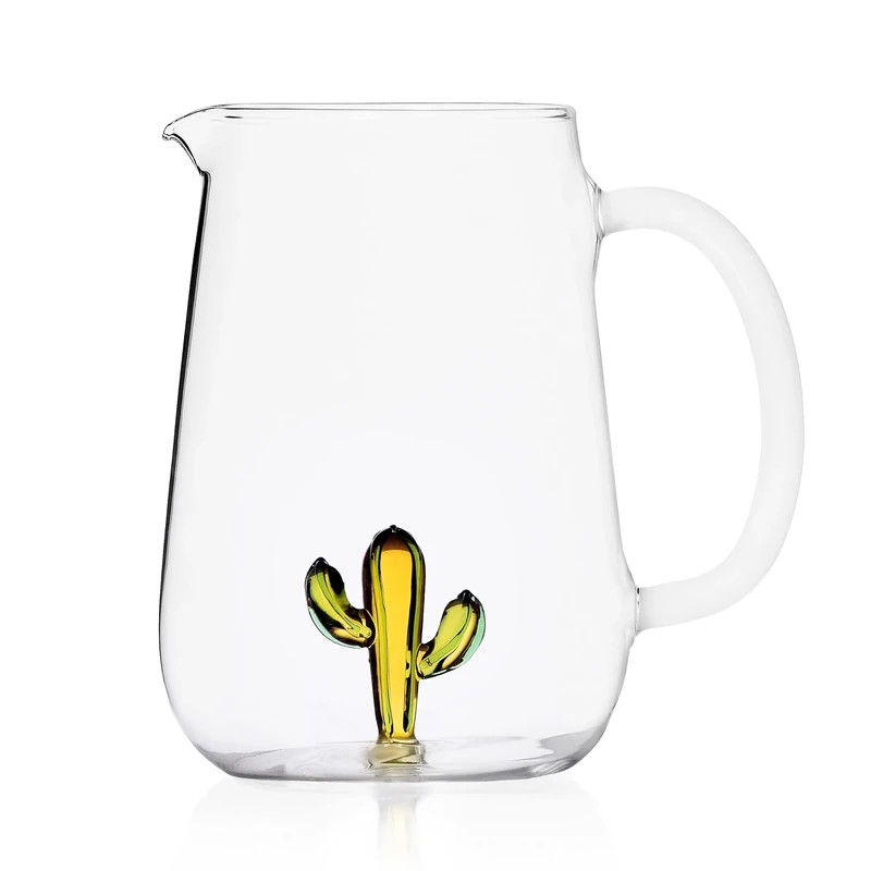 Ichendorf Milano Pitcher Cactus Green/Amber Collection Desert Plants