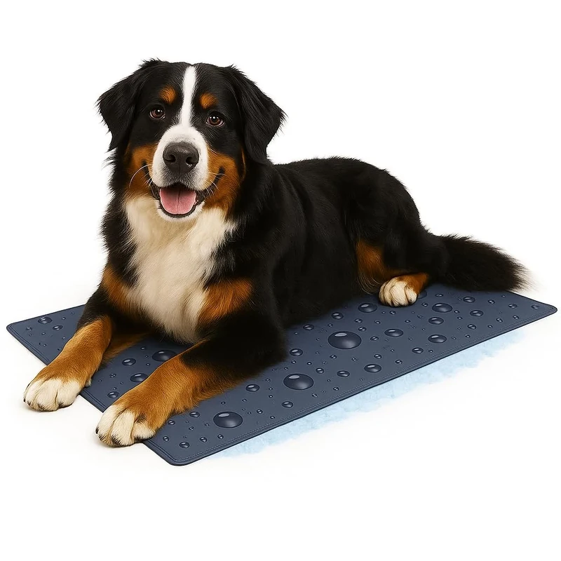 Flamingo COOLING MAT DROP GREY XXL 120x800CM