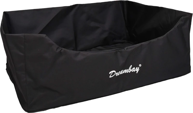Flamingo Cover for basket Dreambay® Rectangle Black 100x80x25cm