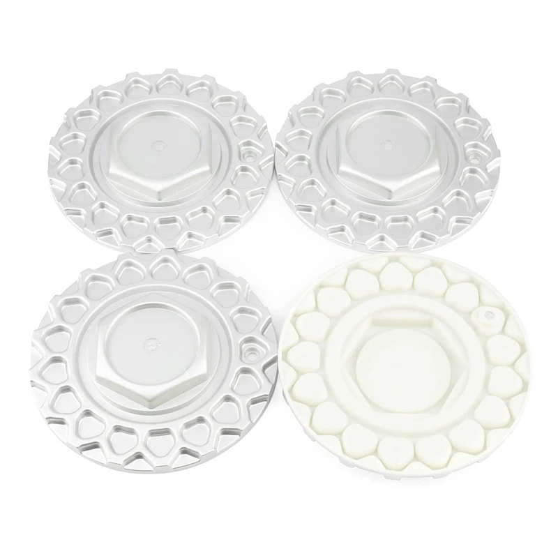 GTownWorks 6.61in Wheel Center Caps for BBS RS Racing STR 606 BBS Style 5, 4pcs 168mm Hub Cap