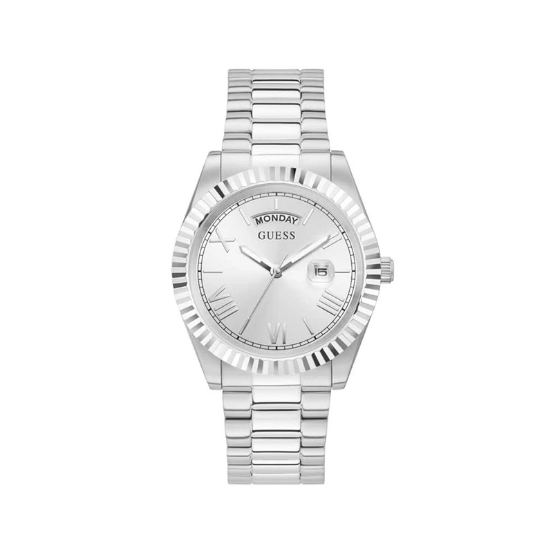 GUESS Men's Analogue Quartz Watch with Stainless Steel Strap GW0265G6