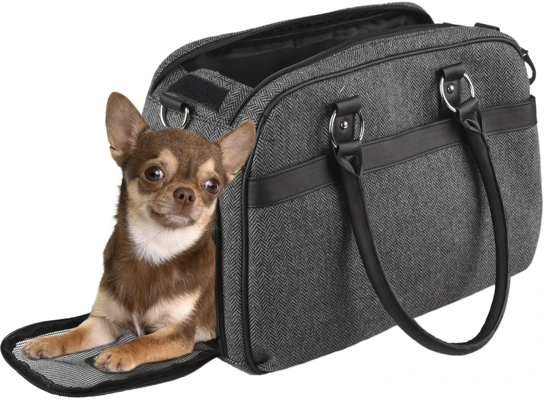 Flamingo CARRYING BAG JUSTINE GREY 44x23x32CM