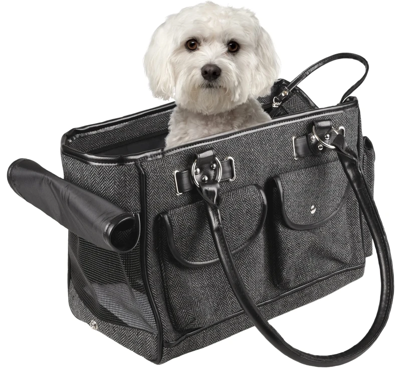 Flamingo CARRYING BAG LAURA GREY 45x25x27CM