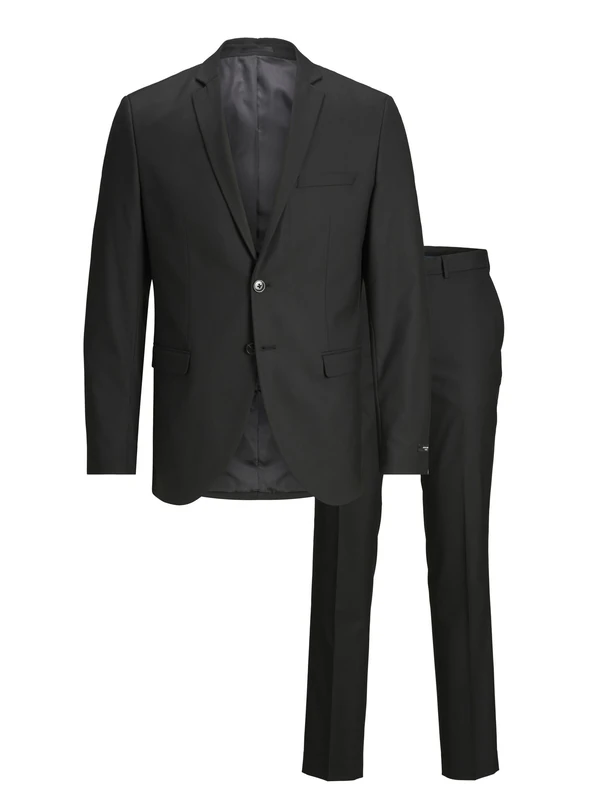 JACK&JONES PLUS Men's JPRFRANCO Suit PS, Black, 60