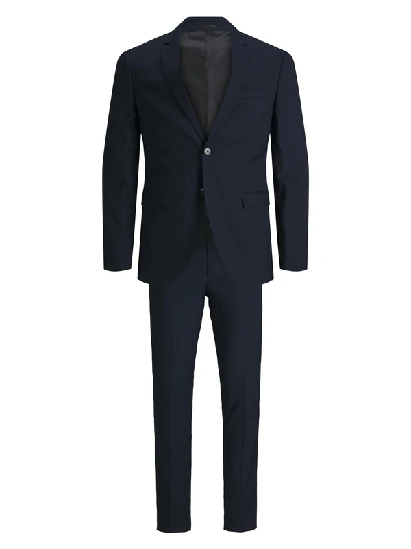 JACK & JONES Men's Jprfranco Suit Ps Suit, Dark Navy, 52