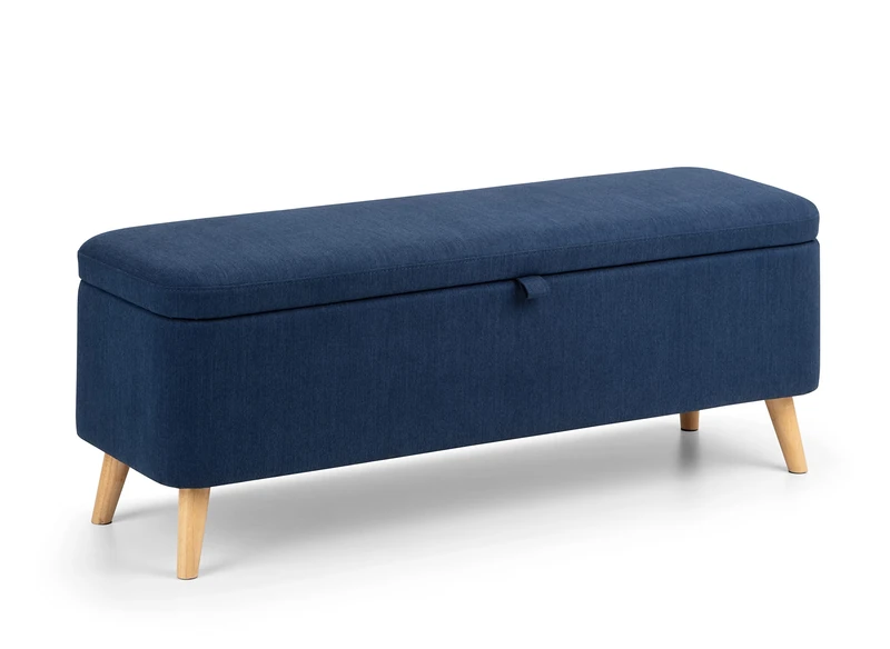 Julian Bowen Astrid Blanket Box, Blue