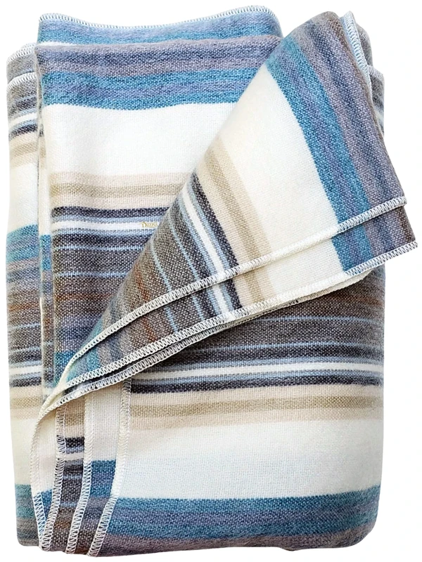 DAVLINA, Alpaca Wool Throw Blanket | 65" x 95" | Super Soft, Lightweight, Breathable and Hypoallergenic | Non-Itchy or Scratchy