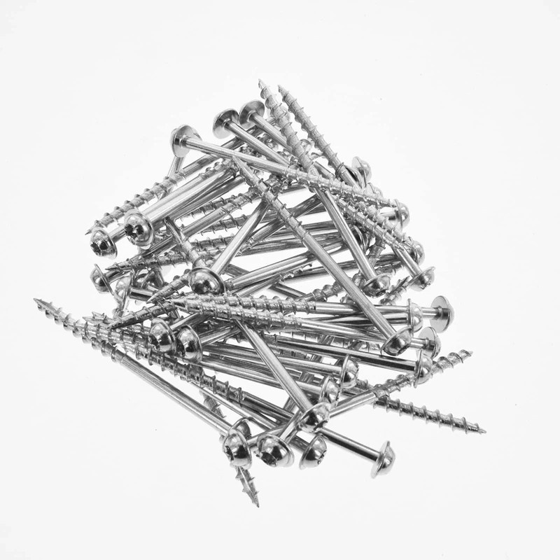 2.5" Torx Pocket Hole Screws - Self Tapping (1000 ct.)