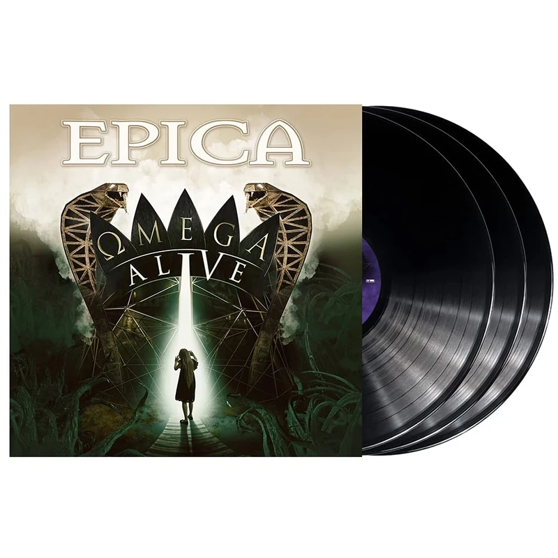 Omega Alive (black in trifold) [VINYL]