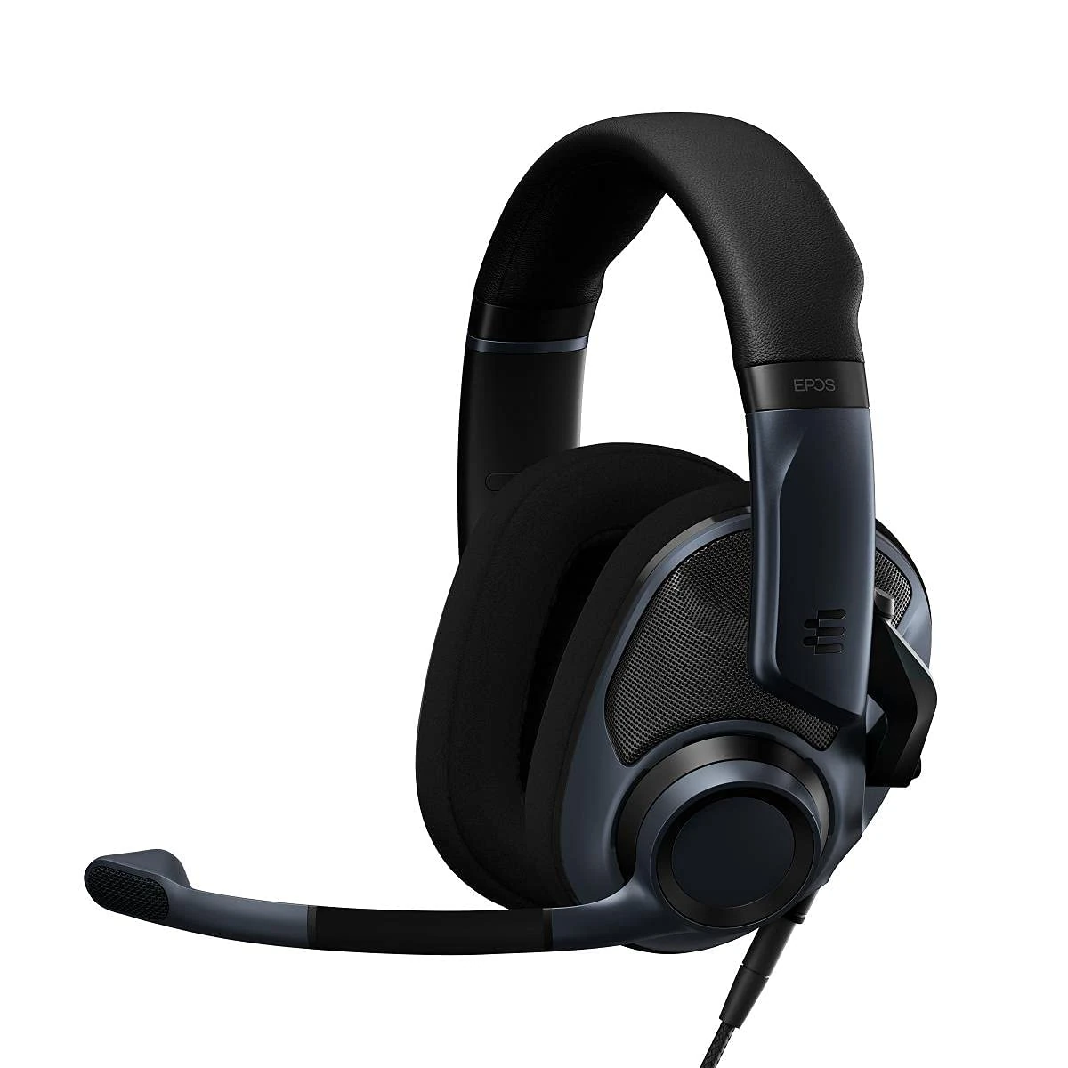 EPOS H6Pro - Open Acoustic Gaming Headset with Mic, Lightweight & Comfortable Design, Xbox, PS4, PS5 & PC Headset - Black