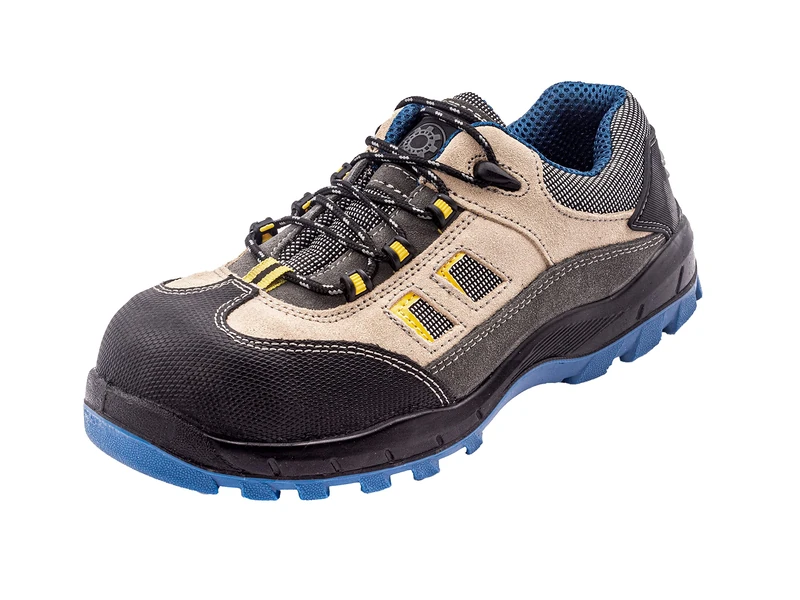 Security Line Men's New Garona S1p Ci SRC Steel Toe Safety Shoes with Non-Slip, Black/White, 5 UK