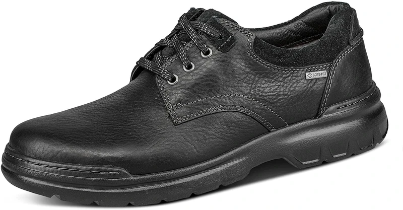 Clarks Men's Rockie2 LoGTX Oxford, Black Leather, 6.5 UK