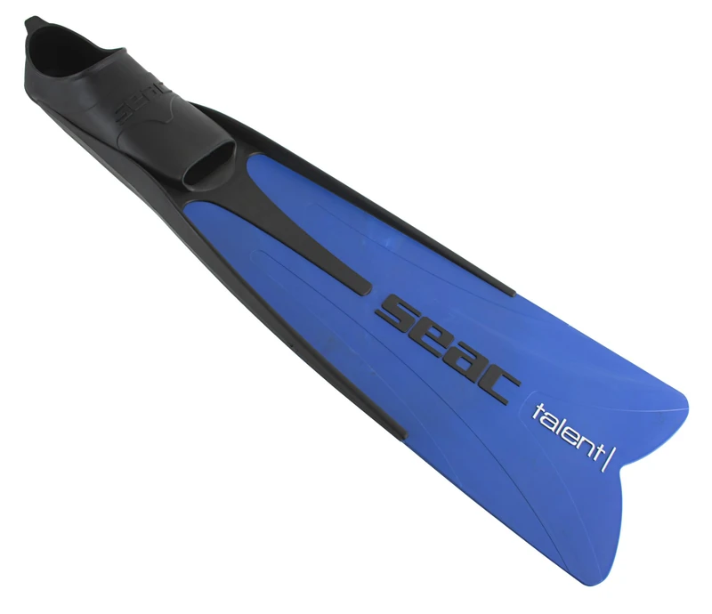 SEAC Talent, Semi-Long Fins for spearfishing, free diving and diving, camo blue, 39/40 - Image 1