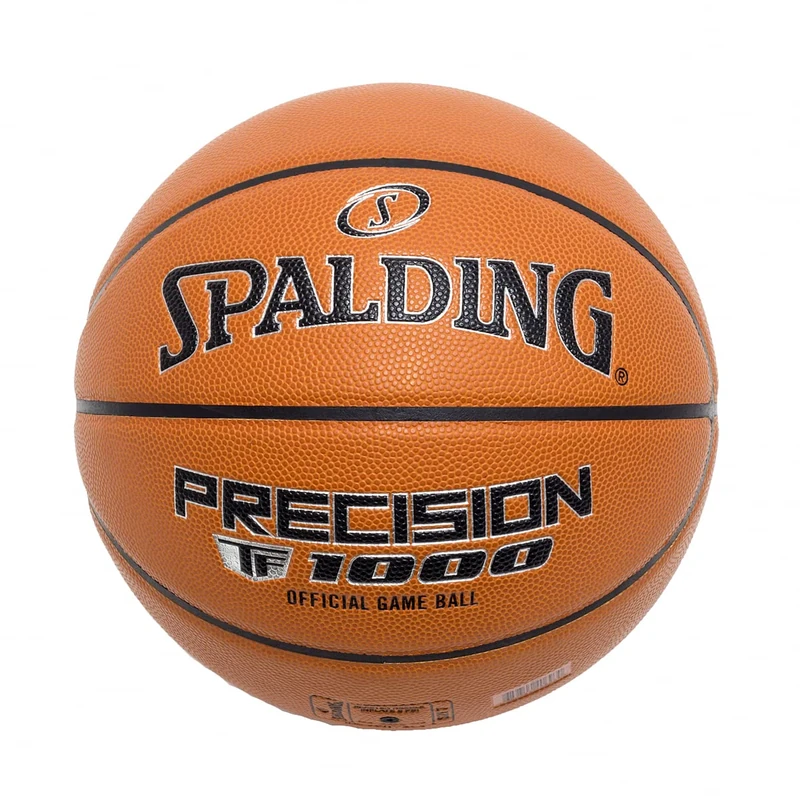 Spalding – Precision Series - Basketball ball - Size 7 - Basketball – Advanced Eco-grip - Certified ball - Material ZK Composite - Indoor - Anti-slip - Excellent grip