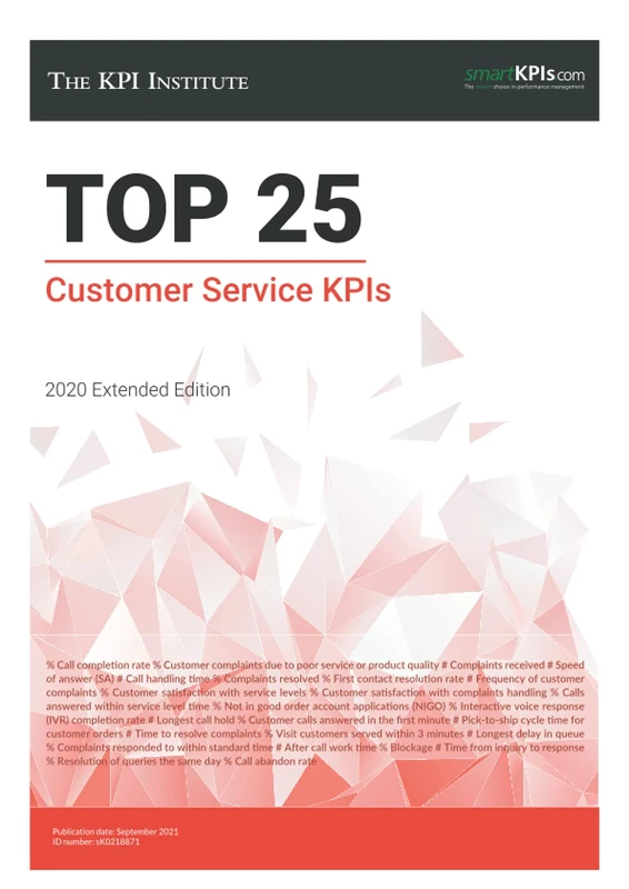 Top 25 Customer Service KPIs: 2020 Extended Edition
