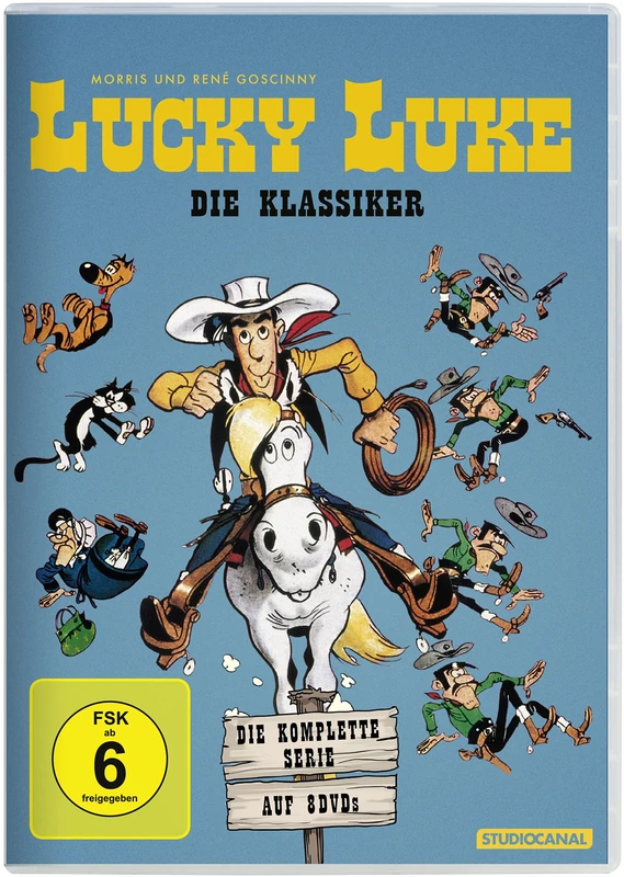 Lucky Luke - Die Klassiker: Die komplette Serie [DVD]