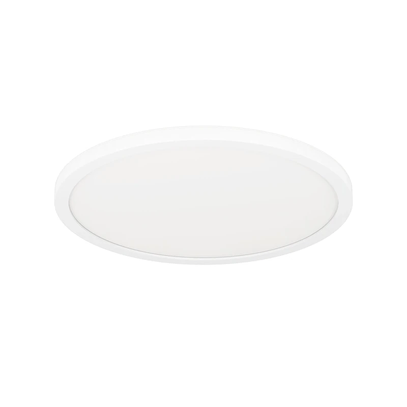 Eglo Connect.z Smart Home LED Ceiling Light Rovito-Z, Ø 12 inches, Lighting with app and Voice Control Alexa, White tunable Lights (Warm - Cool White), RGB Backlight, dimmable, White