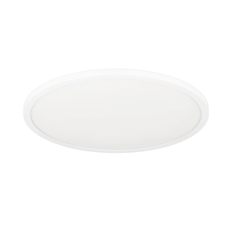 Eglo Connect.z Smart Home LED Ceiling Light Rovito-Z, Ø 16.5 inches, Lighting with app and Voice Control Alexa, White tunable Lights (Warm - Cool White), RGB Backlight, dimmable, White