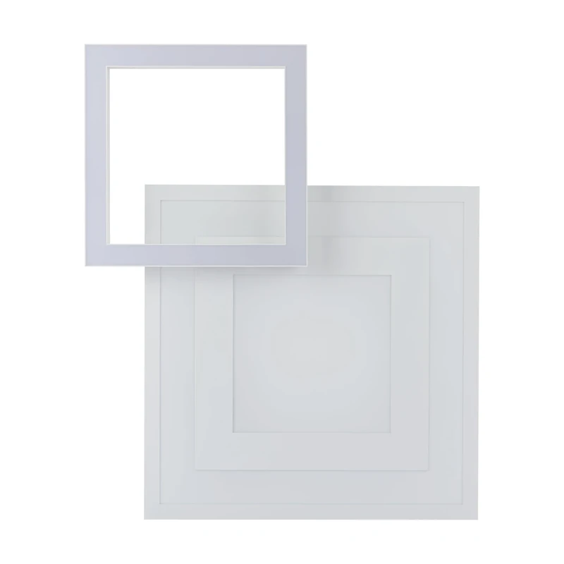 Eglo Connect.z Smart Home LED Ceiling Light Panel Savatarila-Z, Zigbee Lighting, app and Voice Control, White tunable Lights (Warm - Cool White), RGB, dimmable, White Metal