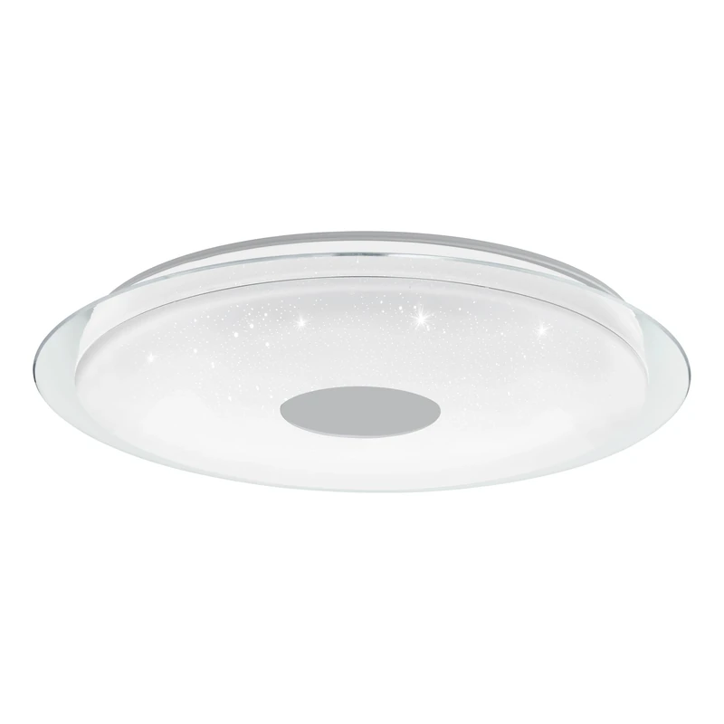 Eglo Connect.z Smart Home LED Star Ceiling Light Lanciano-Z, Ø 30 inches, Zigbee Flush Mount Lighting, app and Voice Control, White tunable Lights (Warm - Cool White), dimmable