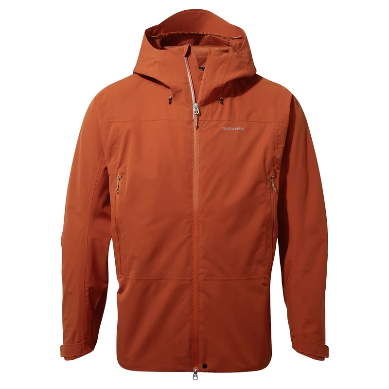 Craghoppers Mens Gryffin Waterproof Breathable Active Jacket (S, Potters Clay)