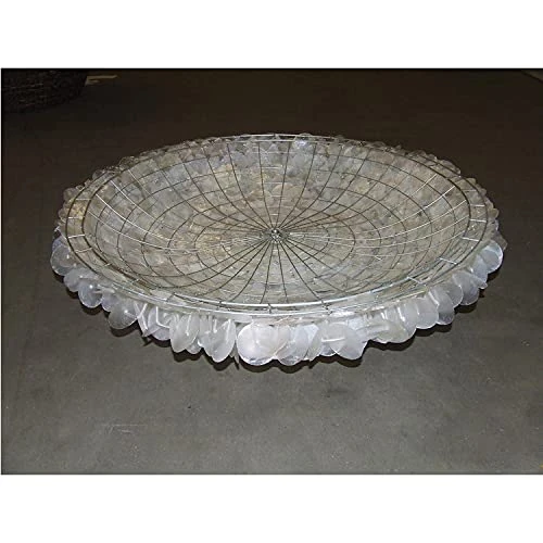 Premier Housewares Wire Framed Display Platter Stylish And Sturdy Metal Wired Basket/Bowl For Your Living Room Table Bedroom Side Table Decorative Bowl