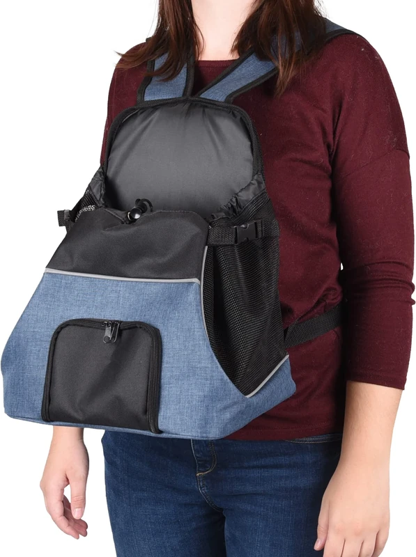 Flamingo FRONT CARRIER SYBIL BLUE 30x23x38CM