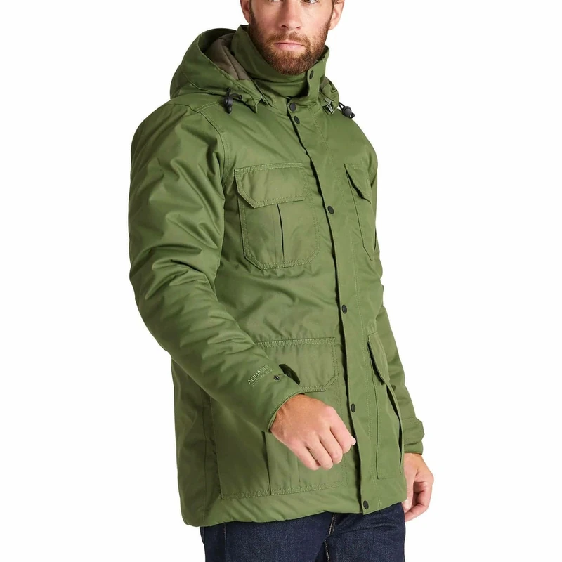 Craghoppers Hadley Waterproof Jacket (S, Bottle Green)