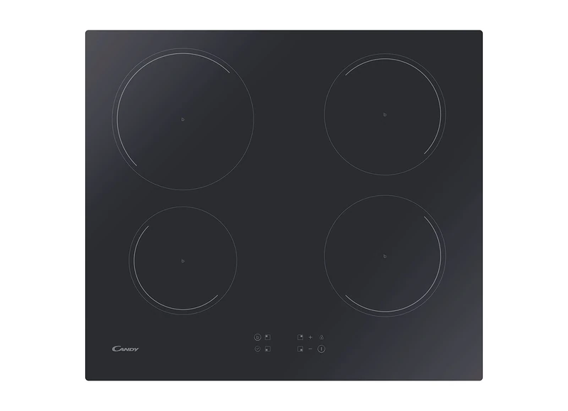 Candy CI642CTT/E1 60cm Induction Hob, 4 Boosters, Touch Control, Black Glass
