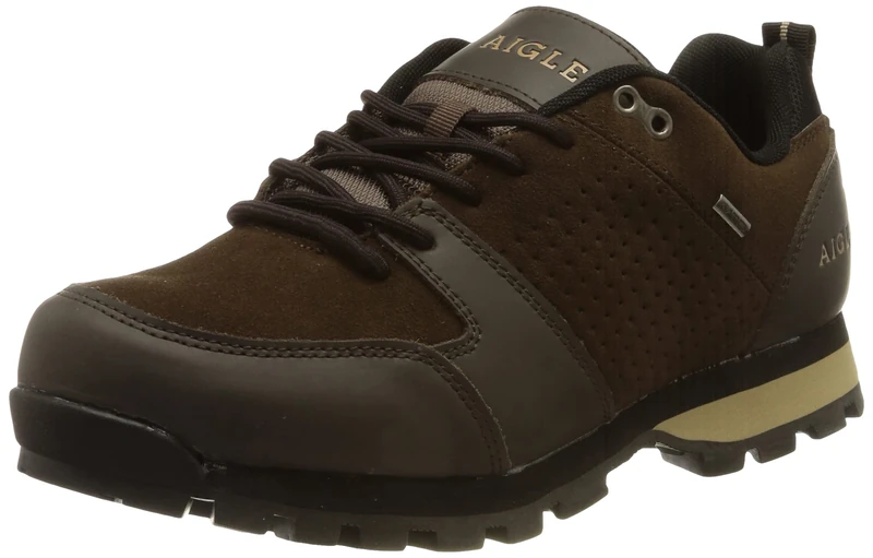 Aigle Men's PLUTNO 2 MTD LT Hiking Shoe, Expresso, 6.5 UK