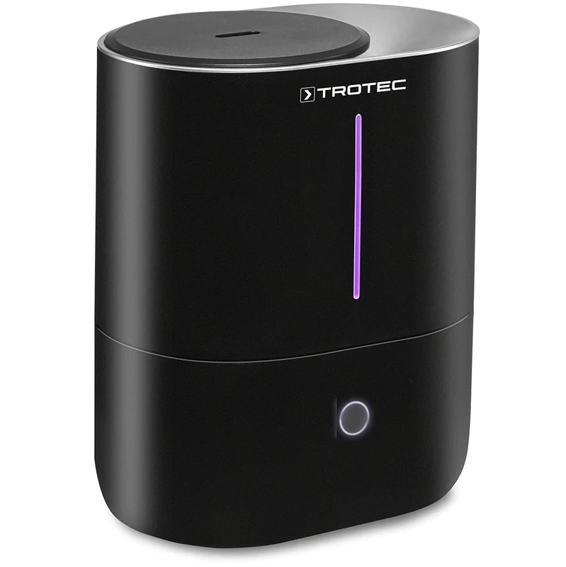 TROTEC Ultrasonic Humidifier B 2 E, 3 Colours LED, Aroma Diffuser